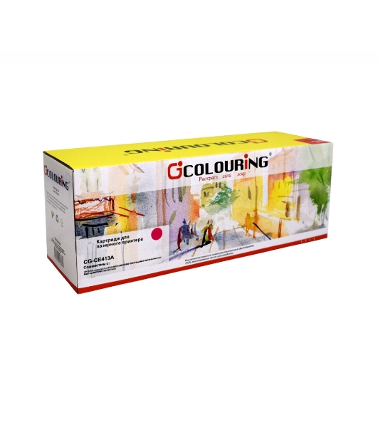 Картридж лазерный Colouring CG-CE413A (№305A) Magenta (2600 стр.) для HP Color LJ Pro M351/Pro MFP M475dn/M451dn/M451nw