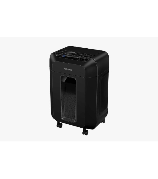 Шредер Fellowes AutoMax 80M FS-46215, минирезка, DIN P-4, 4х12 мм, автоподача 80 лст., 17 лтр., автореверс, уничт.: скобы, скрепки, пл. карты
