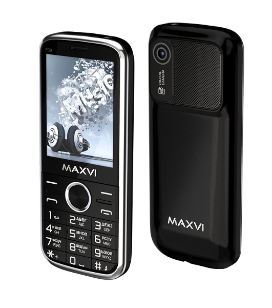 Мобильный телефон Maxvi P30 черный