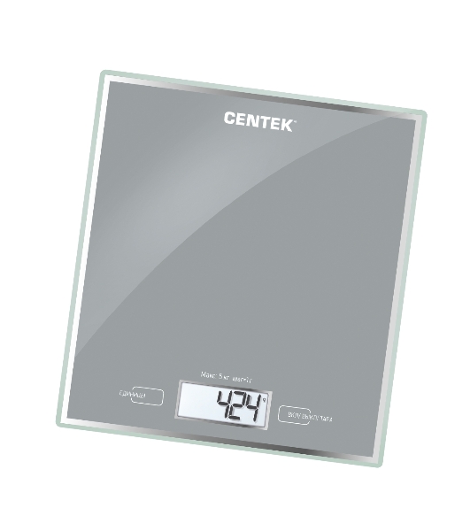 Весы кухонные Centek CT-2462 серебристый