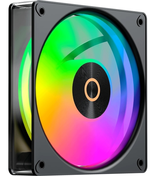 Вентилятор для корпуса Ocypus Gaммa F12 Elite BK ARGB, 120x120x25мм, 4-PIN PWM, 600-1800 RPM, 26 DBA MAX, HYDRO BEARING