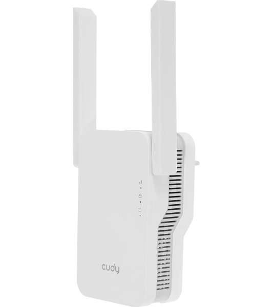 Повторитель беспроводного сигнала Cudy RE1800 AX1800 10/100/1000BASE-TX/Wi-Fi белый