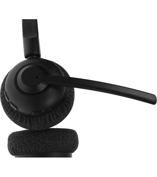 Гарнитура JLab GO Work Pop Wireless Headphones чёрный, беспроводная, Bluetooth, до 50 ч
