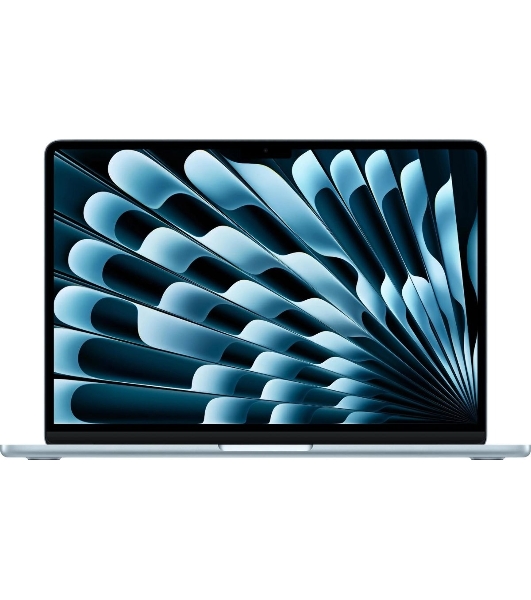 Ноутбук Apple MacBook Air A3449/13.6'/IPS (Liquid Retina)/Apple M5 10 core/16Gb/1024Gb SSD/Apple Graphics 10 core GPU/macOS/светло-голубой/1.23kg