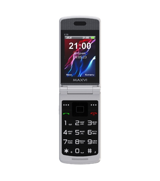 Мобильный телефон Maxvi E28 черный