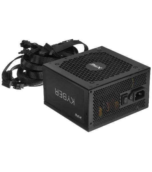 Блок питания ADATA XPG KYBER 650 RTL (KYBER650G-BKCEU), 650Вт, 80 PLUS Gold, 120мм, черный