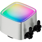 Система жидкостного охлаждения Water Cooling System Geometric Future Eskimo Pro 360 (240W, 360мм, ARGb, белый/Fans: 3x120мм, 80.81CFM, 34.2dBA, 2000RPM/Pump height 54мм, 3200RPM, Rad thickness 27мм/S: 1851, 1700, 1200, 115X, 2011, 2066, AM5, AM4), фото4