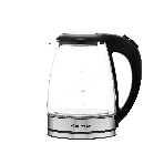 Электрочайник BRAYER BR6116 черный, 1.7 л, 1800 Вт, скрытый нагревательный элемент, фото 1