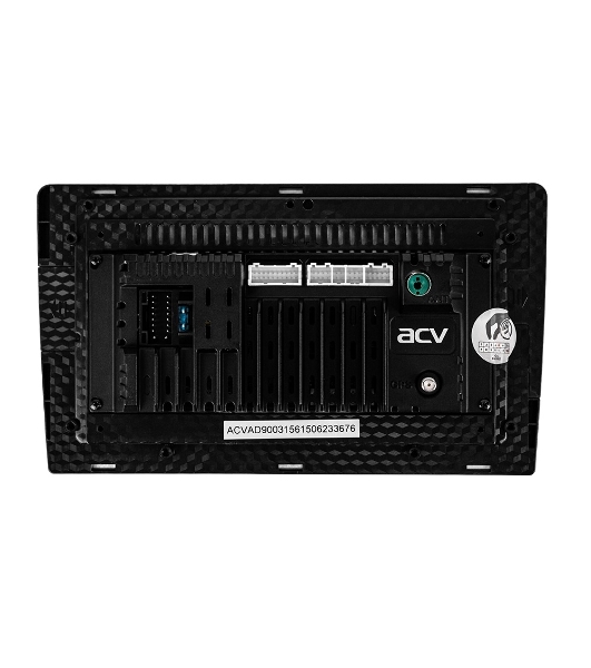 Автомагнитола ACV AD-9003 V2, 2 DIN, 9', Android 13, Bluetooth, USB Type-A, AUX, GPS, CarPlay