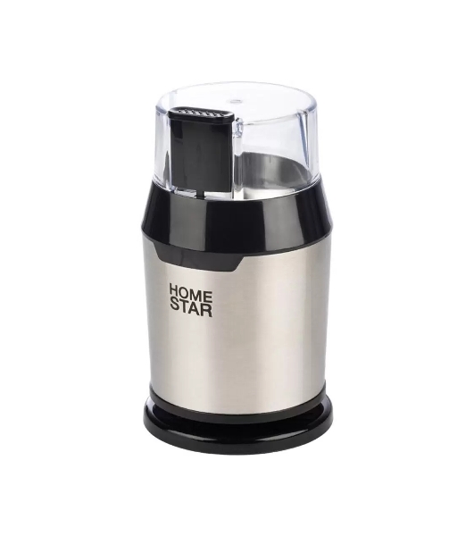 Кофемолка HomeStar HS-2036 черный, 200 Вт