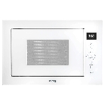 Встраиваемая микроволновая печь Korting KMI 825 TGW белый, 25 л, 900 Вт, переключатели - сенсор, фото 1