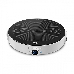 Плита настольная индукционная BQ HP101W белый, 2.2 кВт, индукция, конфорки - 1, стеклокерамика, поворотные переключатели, сенсор, фото2