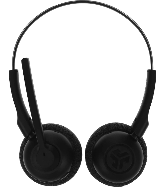 Гарнитура JLab GO Work Pop Wireless Headphones чёрный, беспроводная, Bluetooth, до 50 ч
