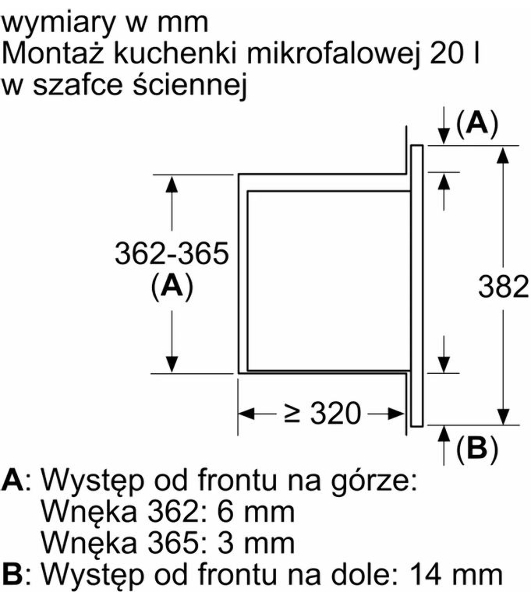 Микроволновая печь Bosch BFL623MB4 черный (встраиваемая)