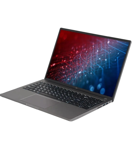 Ноутбук IRU Strato 16ALMR Core i7 12650H 16Gb SSD512Gb Intel UHD Graphics 16' IPS FHD (1920x1200) Windows 11 Pro grey WiFi BT Cam 5400mAh (2142319)