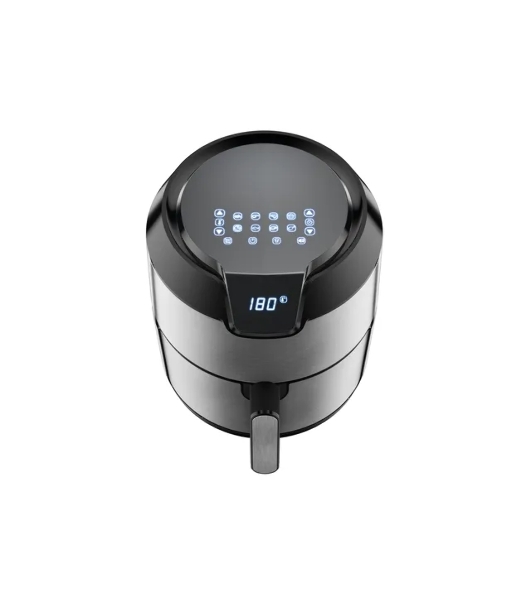 Аэрогриль Tefal EY401D15 серебристый, 1500 Вт, 4.2 л, сенсор, 8 программ