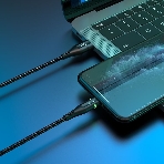 Кабель Hoco U93 Shadow iP USB (m)-Lightning (m) 1.2м черный коробка, фото4