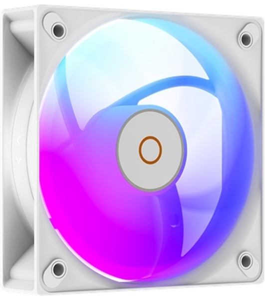 Кулер для процессора Ocypus Gaммa A40 WH ARGB Digital, 100мм ARGB FAN, Top Display Panel, 4 HEAT PIPES, 4-PIN PWM, 600-2400 RPM, 29.5DBA, HYDRO BEARING, LGA115X/1200/1700/18XX, AM4/AM5