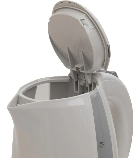 Чайник электрический Oasis K-2PW 1.7 л, 2200 Вт, белый корпус: пластик