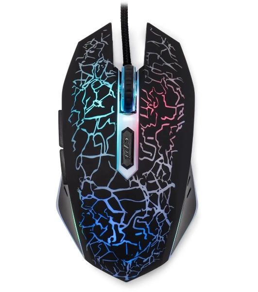 Мышь проводная Oklick 896G черный, 12800 dpi, USB, кнопки - 5