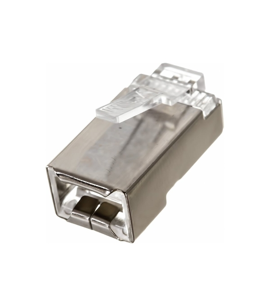Коннектор VCOM RJ45 8P8C для FTP кабеля 5 кат. экранированные, 20 шт,