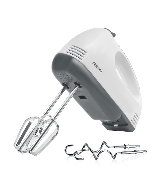 Миксер Centek CT-1111 белый/серый
