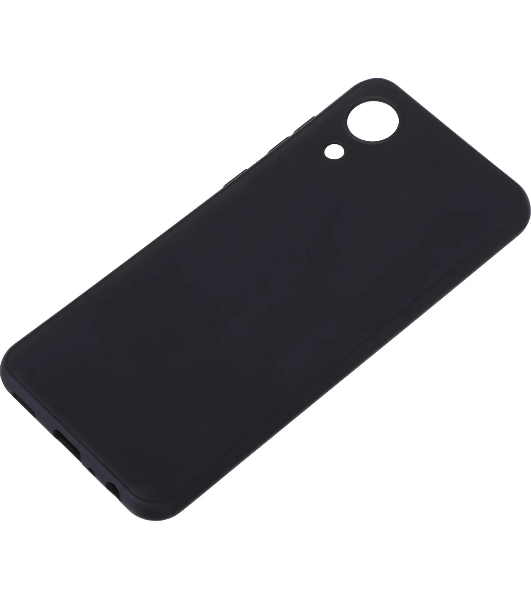 Чехол (клип-кейс) BoraSCO Silicone Case для Samsung Galaxy A03 Core черный (матовый)