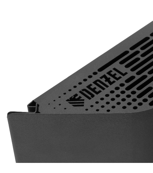 Конвектор электрический Denzel XCE-1500B черный, 1500 Вт, 20 м2, термостат
