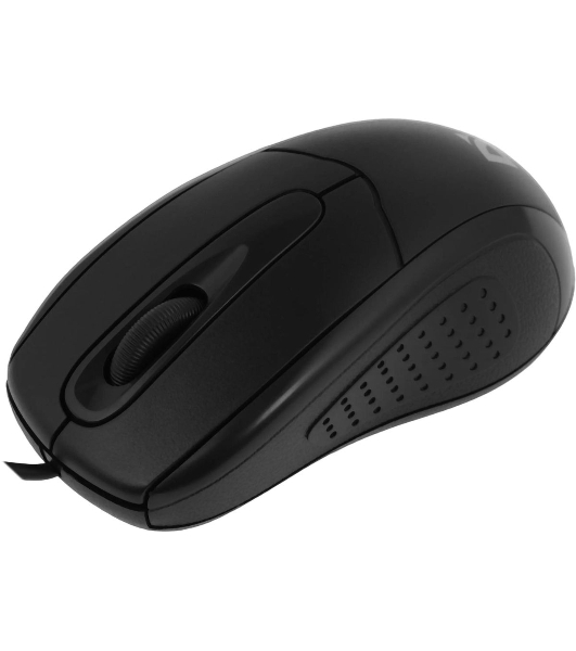 Мышь проводная Defender Standard MB-580 черный, 1000 dpi, USB, кнопки - 3