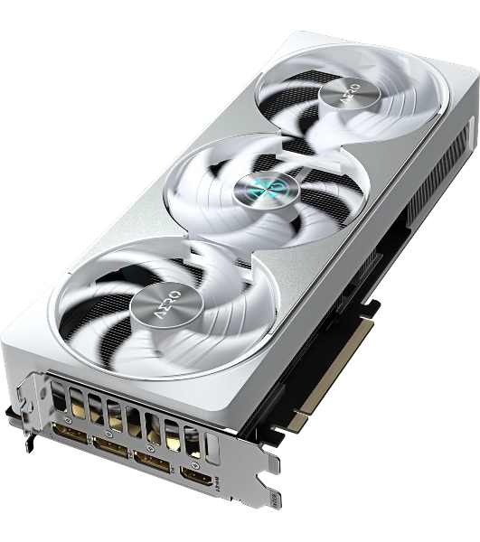 Видеокарта Gigabyte PCI-E 5.0 GV-N5080AERO OC-16GD 1.0 NVIDIA GeForce RTX 5080 AERO OC SFF 16Gb 256bit GDDR7 2730/30000 HDMIx1 DPx3 HDCP Ret