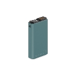 Портативный аккумулятор OLMIO QS-20, 20000mAh, 22.5W QuickCharge3.0/PowerDelivery, LCD, темно-зеленый, фото 1