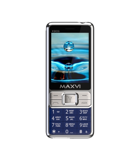Мобильный телефон Maxvi X900i синий