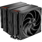 Кулер для процессора PCCooler RZ620 BK (260W, 4-pin PWM, 157.5мм, Al/Cu, 6x6мм, 1x120мм, 86.73CFM, 32dBA, 2200RPM, S: 1851/1700/1200/115X, AM5/AM4, черный), фото 1