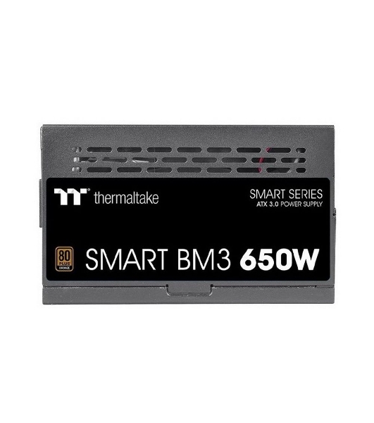 Блок питания Thermaltake Smart BM3 (PS-SPD-0650MNFABE-3), 650Вт, 80 PLUS Bronze, 120мм, модульный, черный