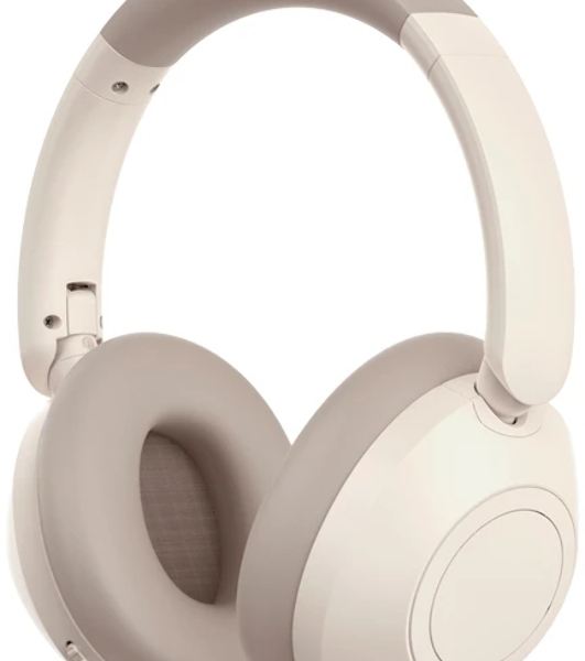 Беспроводные/проводные наушники Ritmix RH-475BTH бежевый, накладные, Bluetooth + проводной, складная конструкция, до 6 ч