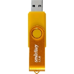 Флешка USB Smartbuy Twist Yellow (SB032Gb2TWY), 32Gb, USB 2.0, R/W 15/12, желтый, фото2