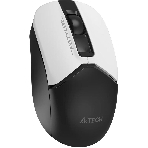 Мышь беспроводная A4Tech Fstyler FG12 белый/черный, 1200 dpi, радиоканал, USB, кнопки - 3, фото2