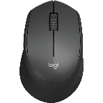 Мышь беспроводная Logitech M280 черный, 1000 dpi, радиоканал, USB, кнопки - 3, фото 1