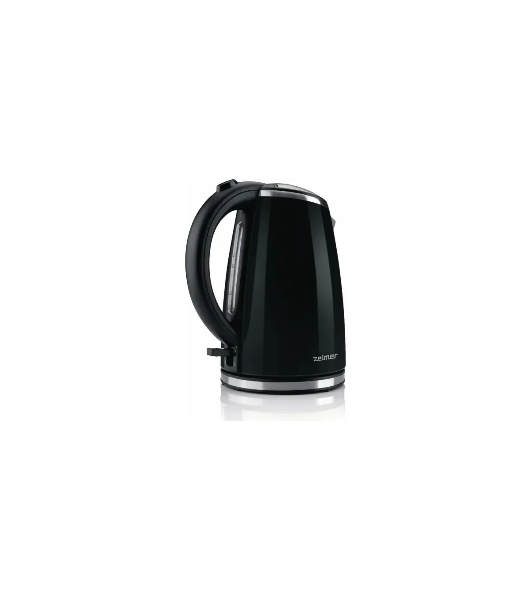 Чайник электрический Zelmer ZCK1274B 1.7 л, 2200 Вт, черный корпус: металл