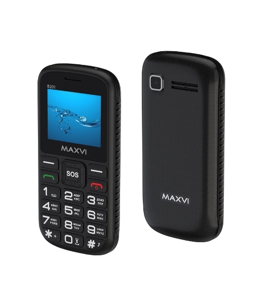 Мобильный телефон Maxvi B201 черный