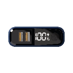 Портативный аккумулятор OLMIO QS-20, 20000mAh, 22.5W QuickCharge3.0/PowerDelivery, LCD, темно-серый, фото2
