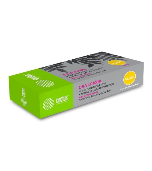 Картридж лазерный Cactus CS-VLC400MRU 106R03535 пурпурный (8000 стр.) для Xerox VersaLink C400DN/C405DN/C400/405/C400N/C405N/