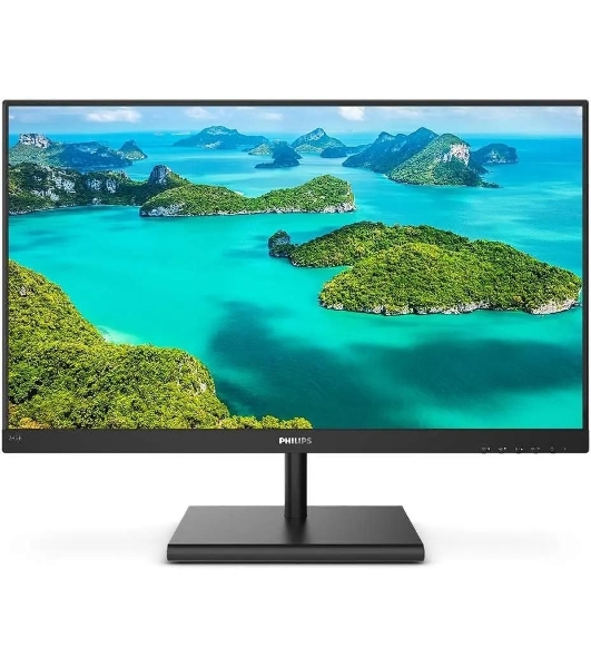 Монитор 27' Philips 275E1S IPS 2560x1440, 75 Гц, 4 мс, 250 кд/м2, 16:9, 1xHDMI, 1xDP, 1x3.5 мм, черный