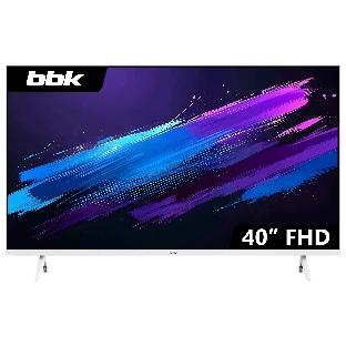Телевизор BBK 40' 40LEM-1044 FTS2C белый DLED FHD 60Hz
