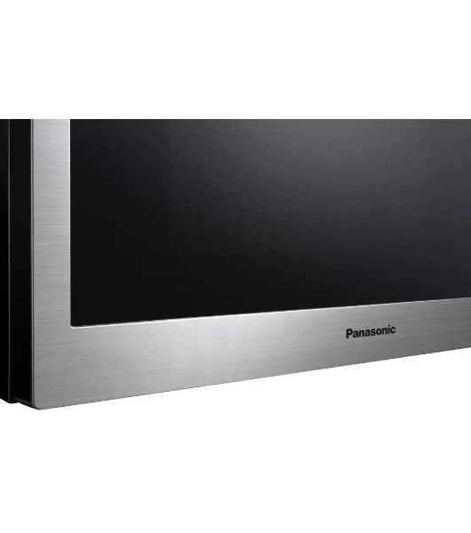 Микроволновая печь Panasonic NN-C69MSZPE нержавеющая сталь/черный, 30 л, 1000 Вт, переключатели - кнопки, поворотный механизм
