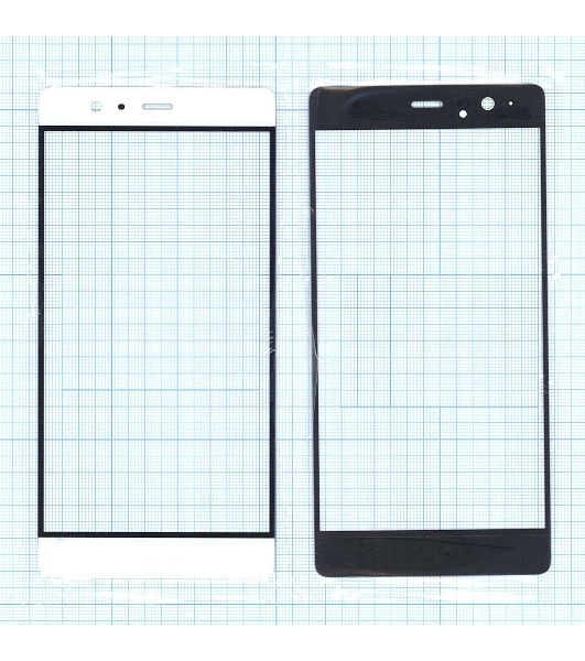 Стекло для Huawei P9 Plus белое