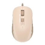 Мышь проводная A4Tech Fstyler FM26 бежевый/коричневый, 1600 dpi, USB, кнопки - 4, фото 1