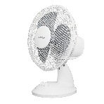 Вентилятор Blackton Bt F1121 белый/серый, настольный, 30 Вт, 2 скорости, 27 см, фото 1