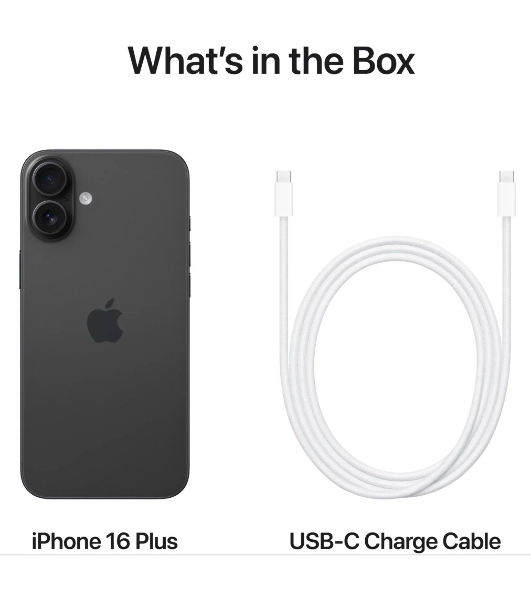 Смартфон Apple iPhone 16, 8/256Gb, черный