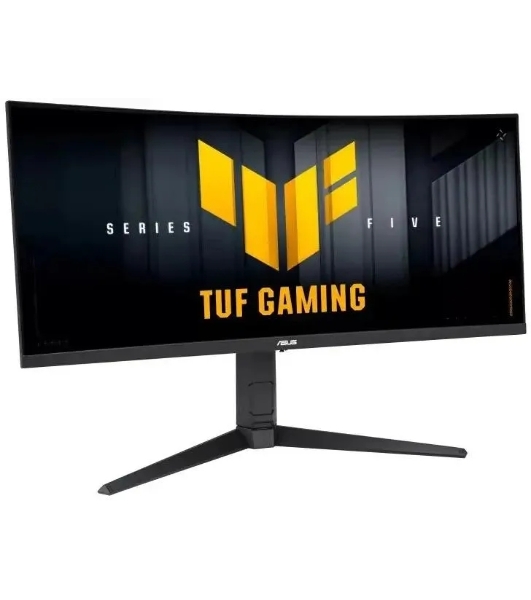 Монитор 34' Asus VG34WQML5A VA 3440x1440, 250 Гц, 1 мс, 21:9, 400 кд/м², HDMI 2.0 x2, DP 1.4, USB Hub, 3.5 Jack, динамики, черный